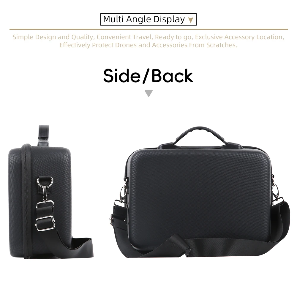 DJI Lito 휴대용 보관 가방 하드 쉘 운반 케이스 DJI RC 2/N3 리모컨용 PU 여행용 숄더백 드론 액세서리