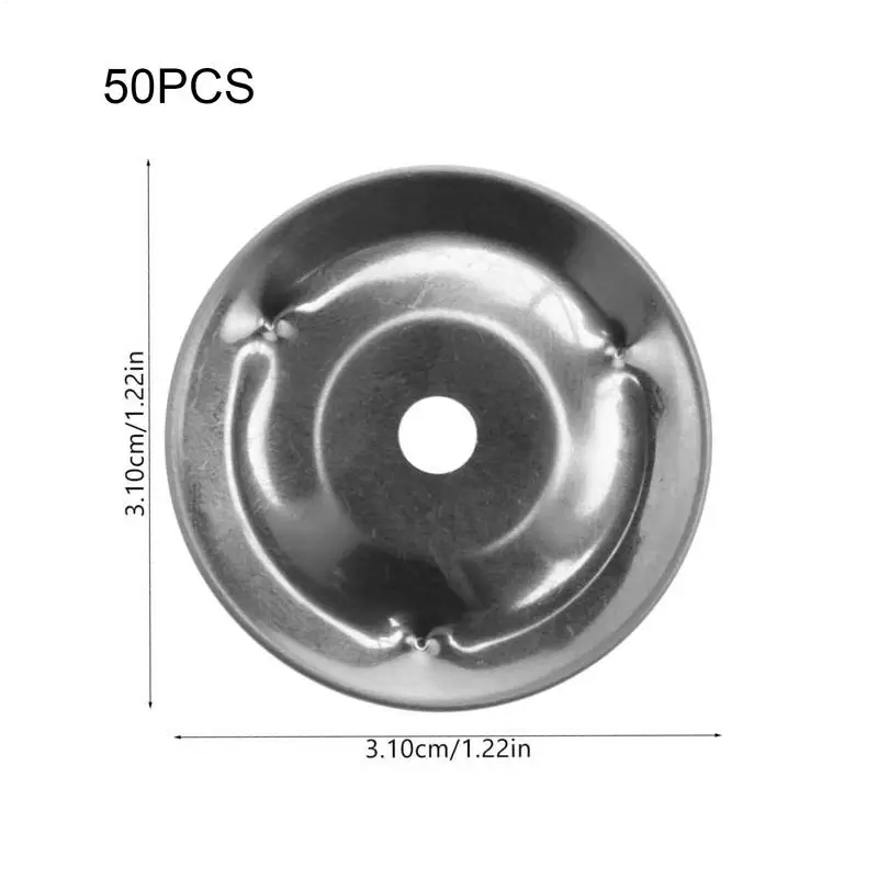 Tambourine Ring Cymbals Replacement Stainless Steel Tambourine Ring Cymbals Ching Bell Drum Accessories Replacement Drum