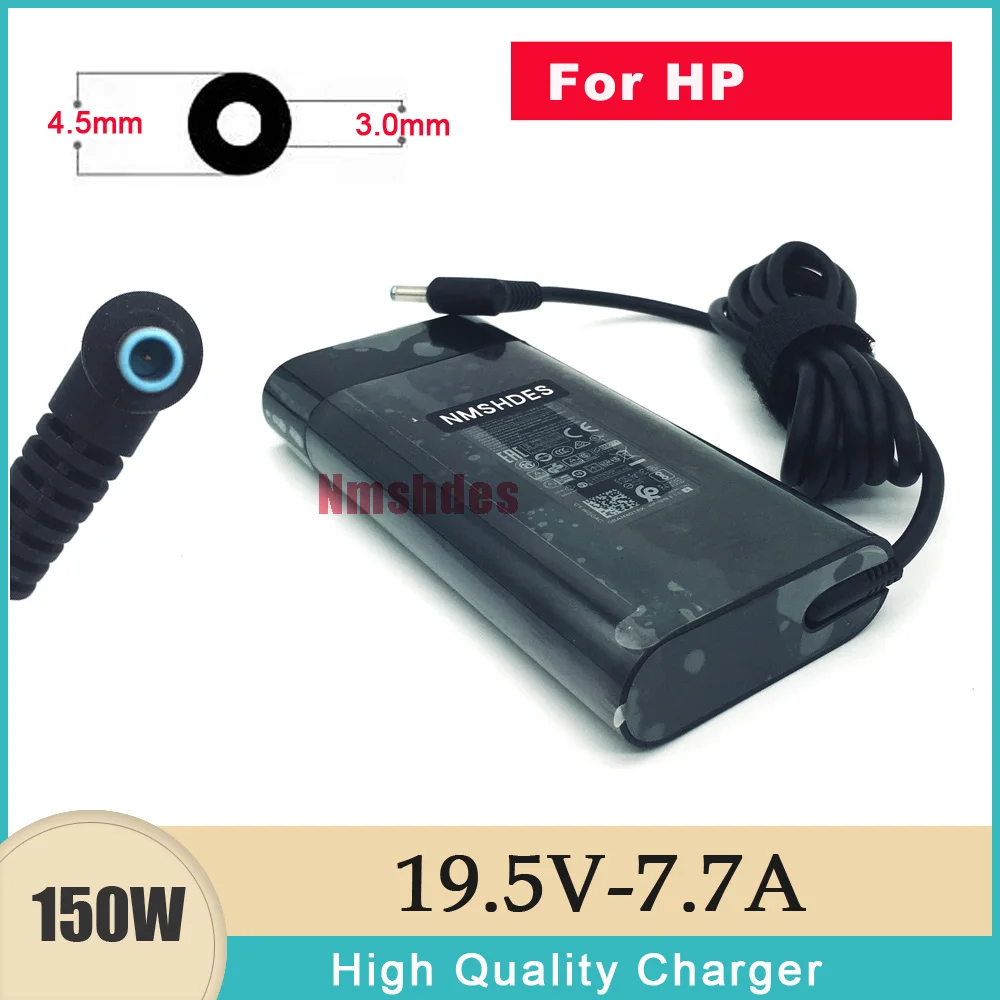 Cargador De 150W Adaptador De Corriente Para HP Pavilion Gaming Laptop 15-dk1007na 19.5V 7.7A Para 15 Dk2xxx I.876492932