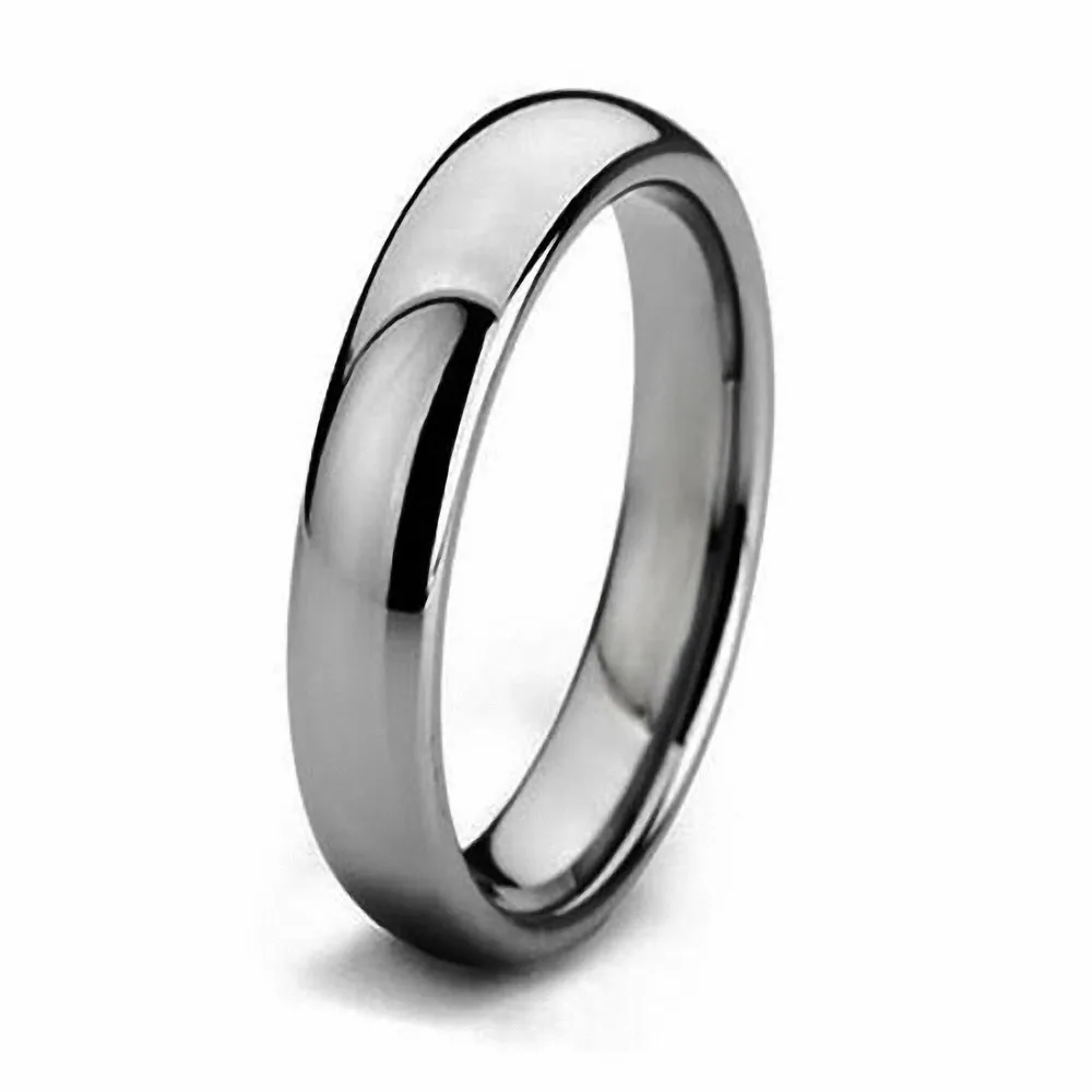 QueenWish-5mm-White-Tungsten-Carbide-Polished-Classic-Wedding-Ring-Band