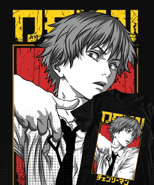 

unisex Chainsaw Man: Denji activando a su corazón Pochita