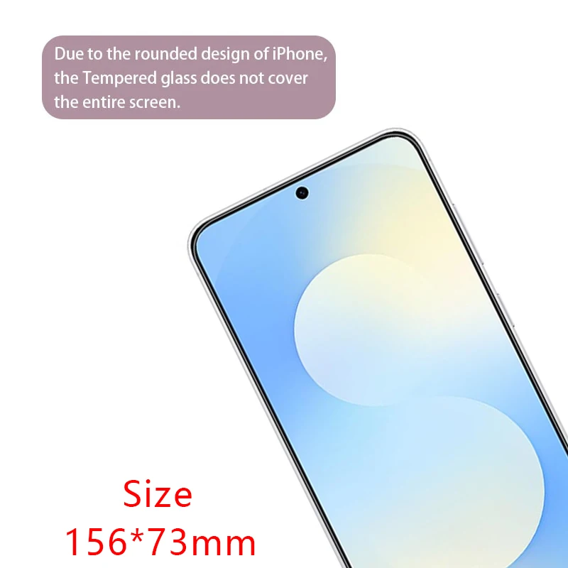protezione schermo per samsung galaxy s25 fe vetro temperato protettivo su s25fe samsungs25 s 25 25s ef pellicola samsumg samsungs25fe - immagine 3