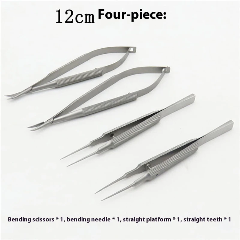 Cataract Set Phaco Set Tweezers Needle Holders Oftalmologia Instrumentos Ophthal