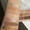 9 Color Eyeshadow Palette, Matte And Shimmer Brown Eyeshadows Powder, Long Lasting Blendable Eyeshadow Cosmetics 4