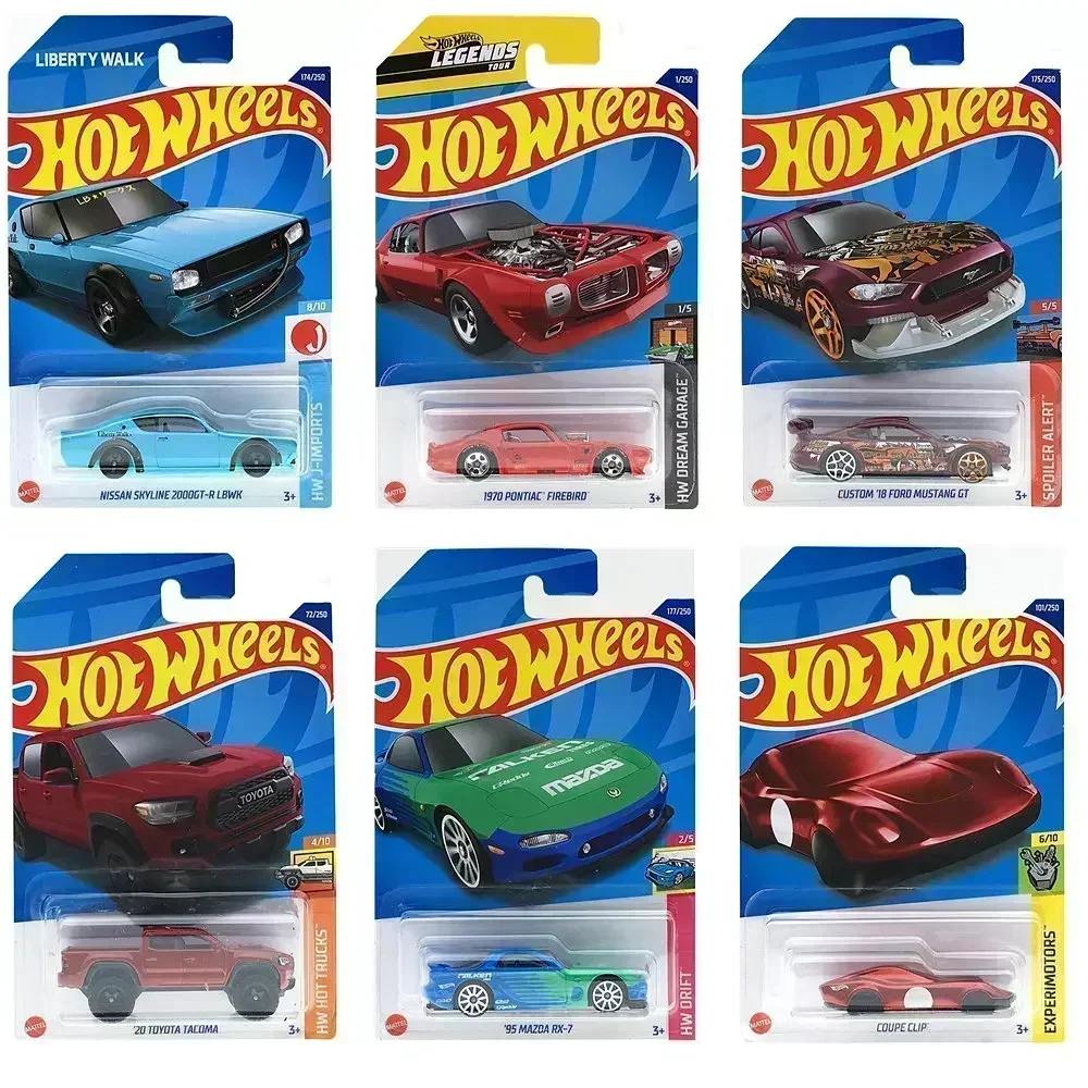 Original Hot Wheels Car Juguetes 1/64 Diecast Model Car Toy Hotwheels Carro Fast and Furious Hot Toys for Boys Birthday Gifts