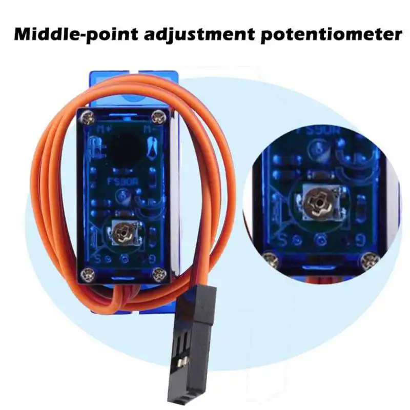 Feetech FS90R Analog Servo / FT90R Digital Servo 360 Degree Continuous Rotation Micro RC for RC Drones Toy Robots