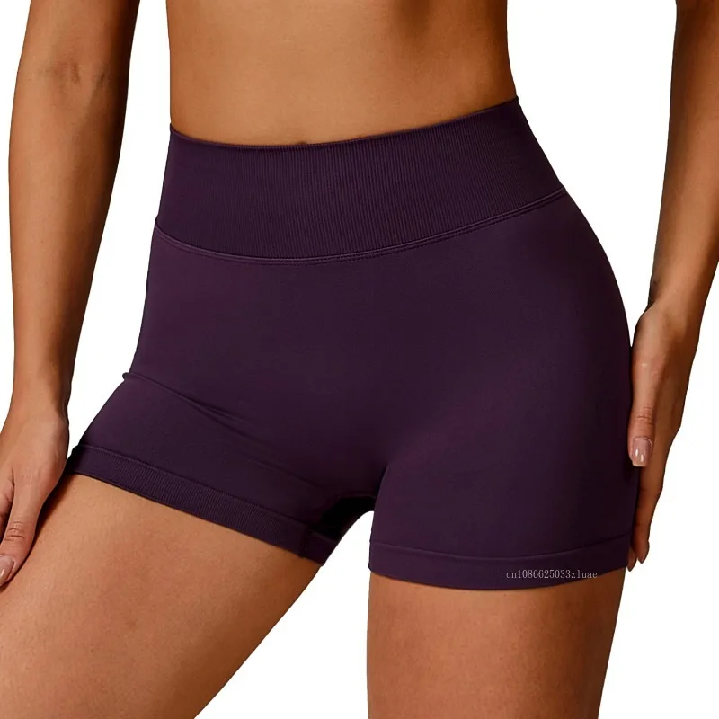 Impact Shorts Women Scrunch Bum Gym Shorts Low Waist Seamless Yoga Workout Biker Short Stretch Fitness Short