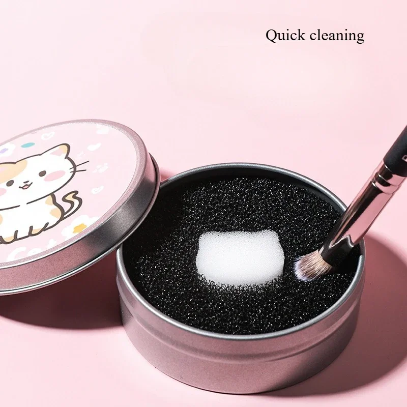 Makeup Brush Cleaning Sponge 2