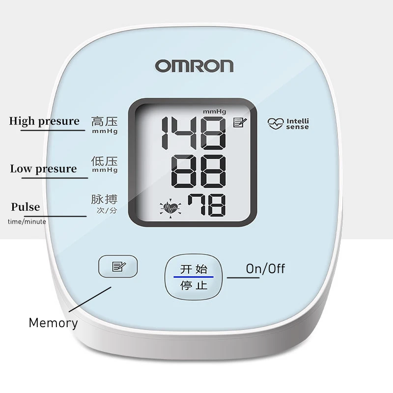 Omron L10 Blood Pressure Monitor Upper Arm Measuring Automatic Sphygmomanometer pulsometer blood pressure monitor,blood pressure meter