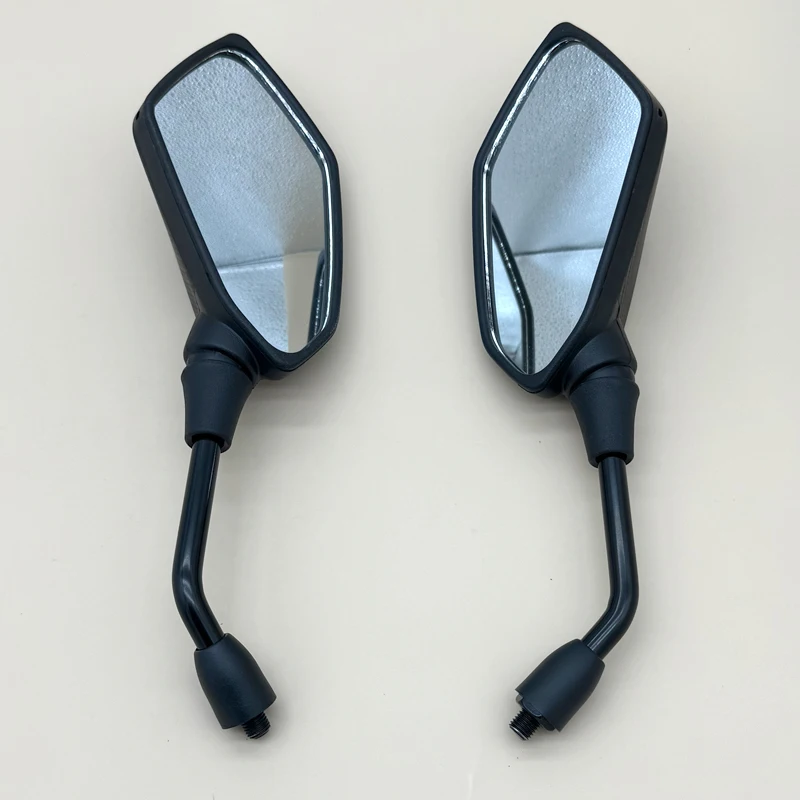 범용 오토바이 핸들 바 미러 스쿠터, 전기 자전거 백미러, 전기 모빌 후면 볼록 미러, 8mm, 10mm, 22mm, 1 쌍