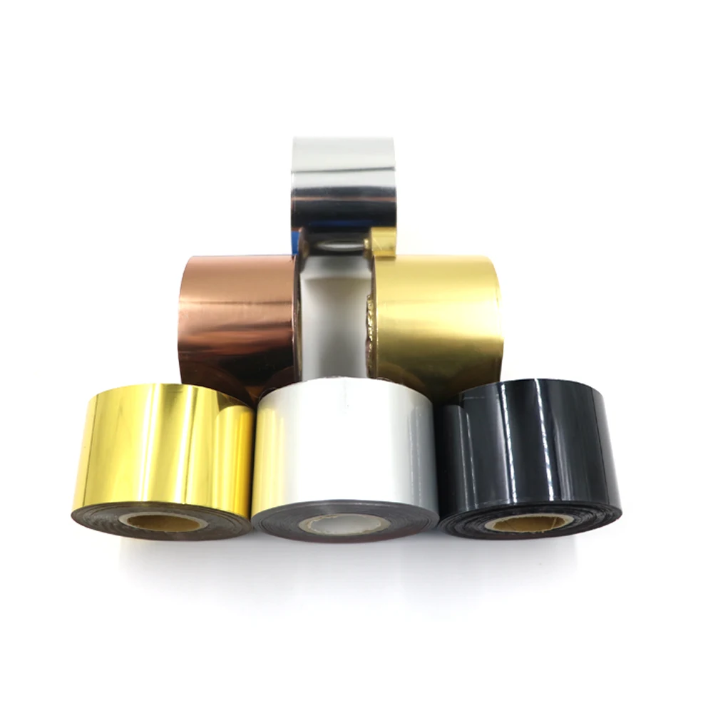 Hot Stamping Foils Gold Blocking Silver Black Foil For Leather Craft Embosing Prin Bronzing Paper Gilding Quill Pen Print craft foil