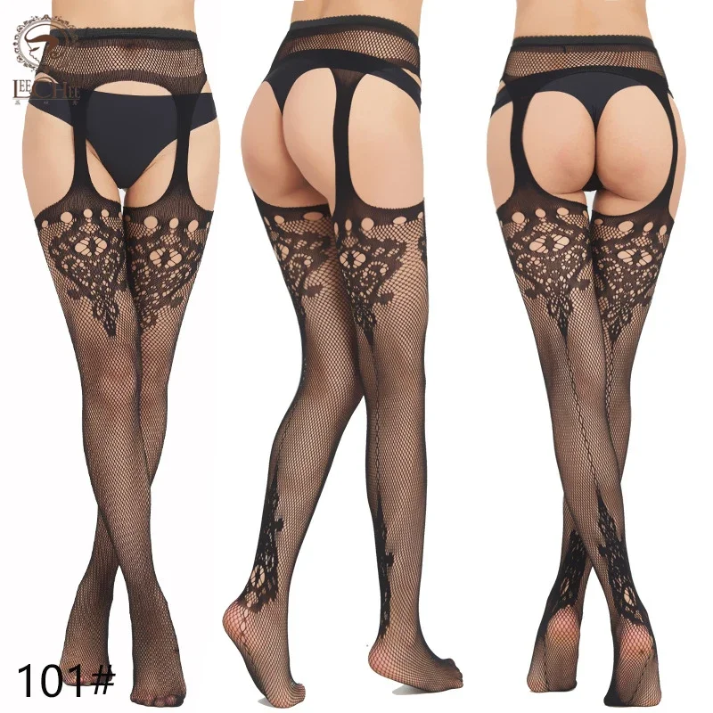 Women Sexy Lingerie Pantyhose Erotic Stockings Medias Hombre Mesh Open Crotch Fishnet Panty Bottoming Lntimate Goods For Sex sexy lingerie