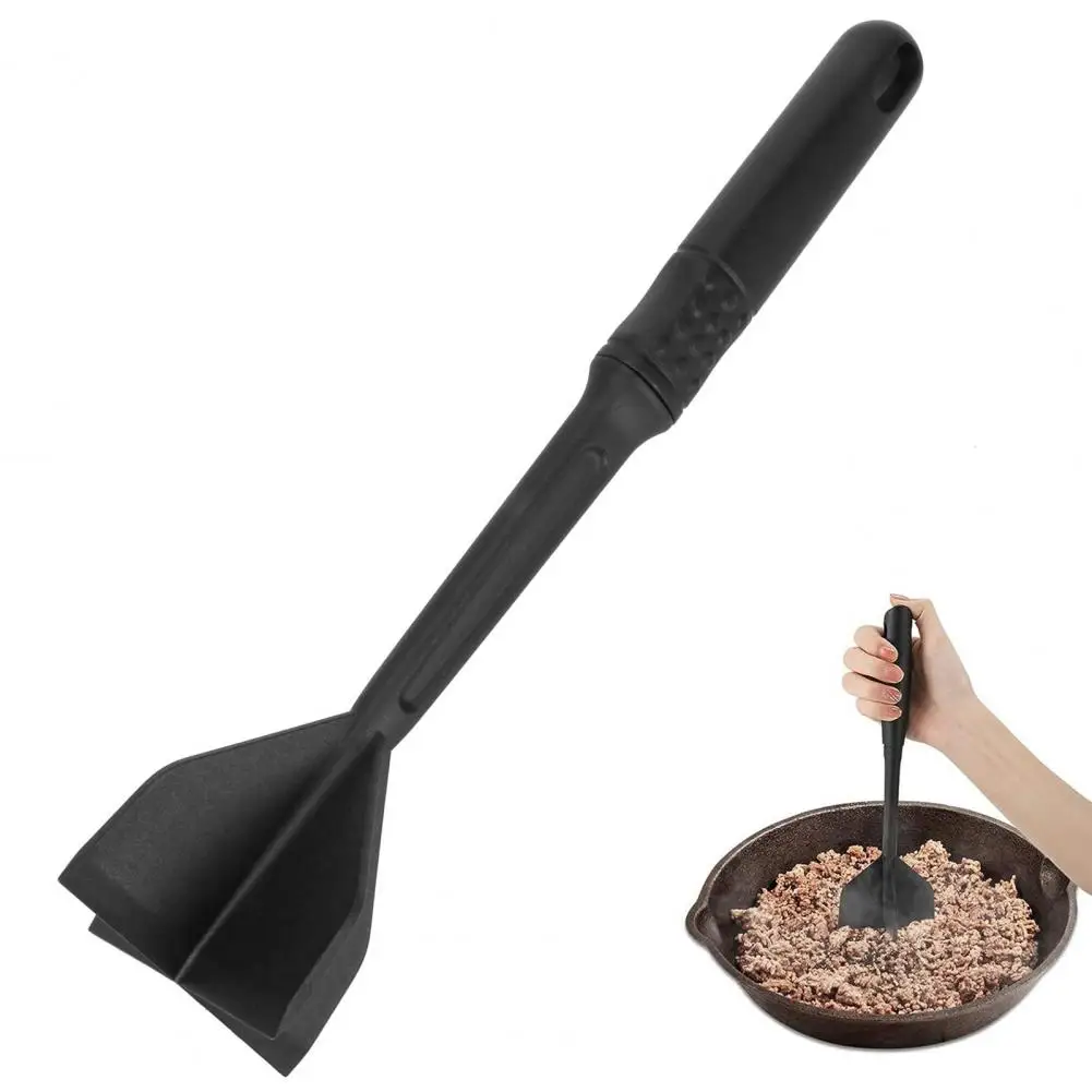Meat Grinder Bpa-free Meat Grinder Heat-resistant Masher Long Handle Chopper for Ground Beef Hamburger Efficient for Mixing