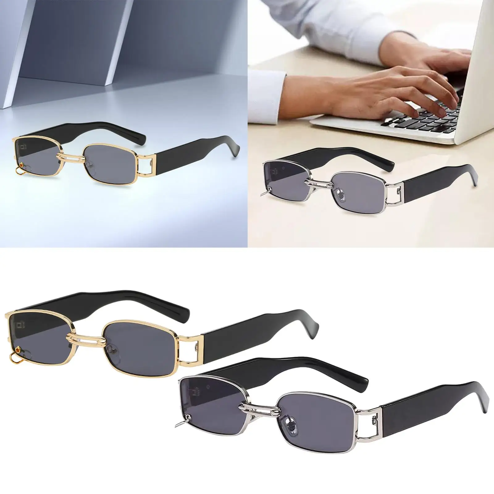 Sunglasses Sun Glasses Eyeglasses 400 Protection for Beach Photo Props