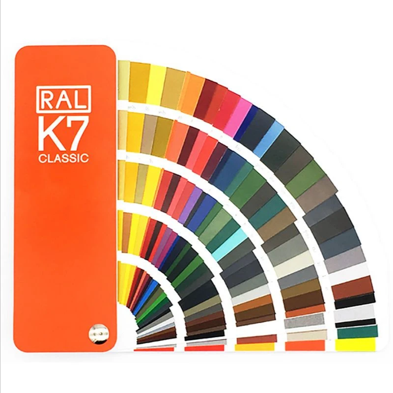 Ver 2021 Lauer Color Card K7 German Ral International Standard General Paint Printing Coating Carta A Colori Standard Europea
