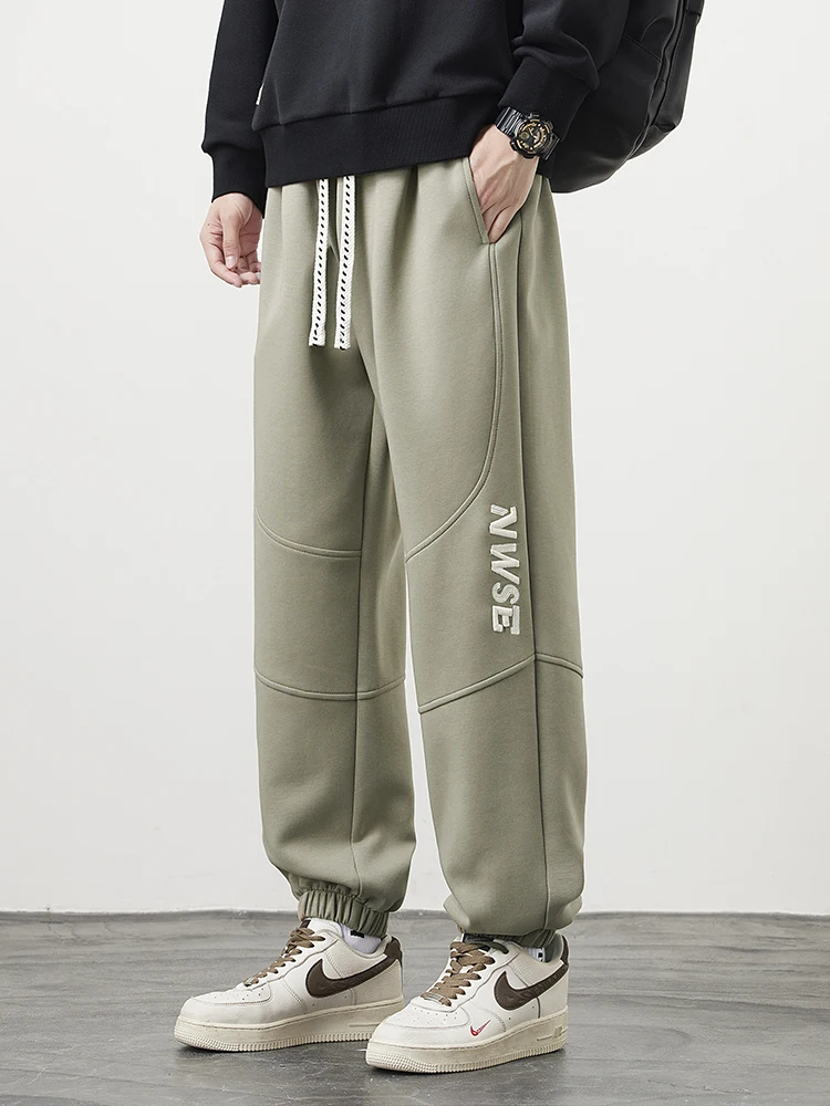 Big Size Men's Sweatpants 8XL 7XL 6XL Hip Hop Streetwear Fashion Letter Baggy Jogger Pants Cotton Casual Loose Harem Trousers