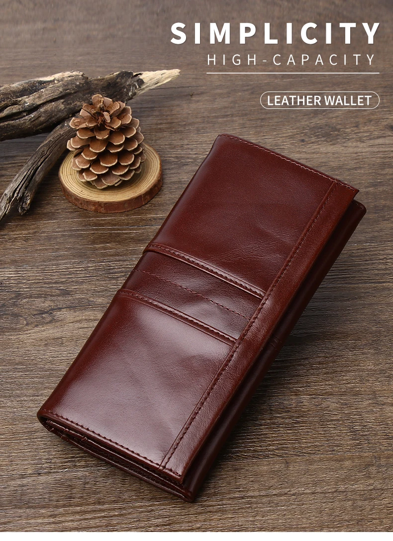 SCHLATUM Women Leather  Wallet Long Multifunction  Business Card Holder Purse Brand Fashion Female Purse