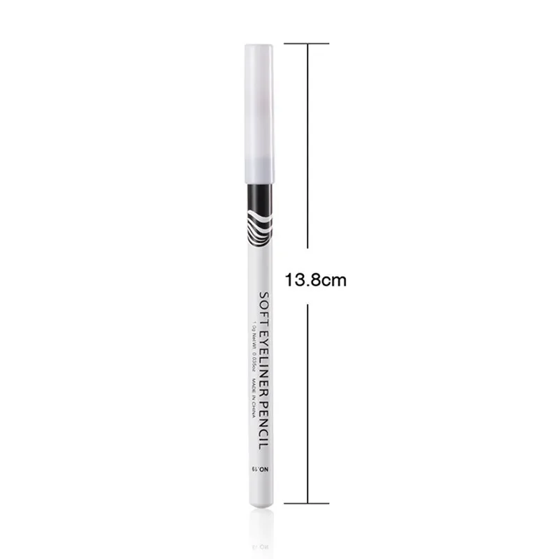 Waterproof White Eyeliner Pencil Quick-Dry Long-Lasting No Blooming Eye Liner Pen Professional Woman Makeup Beauty Cosmetic Tool 6