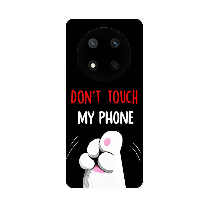 Cute Soft Silicone Shockproof Back Case for Smartphones - TPU Protective Cover