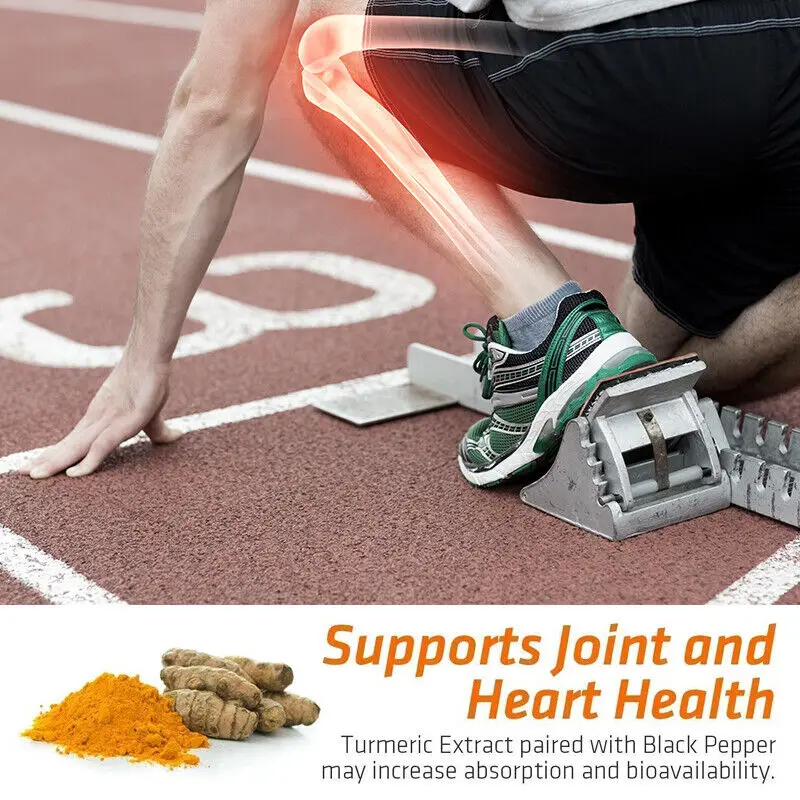 Highest Potency Turmeric Curcumin 95% 1950mg with Bioperine Black Pepper Extract