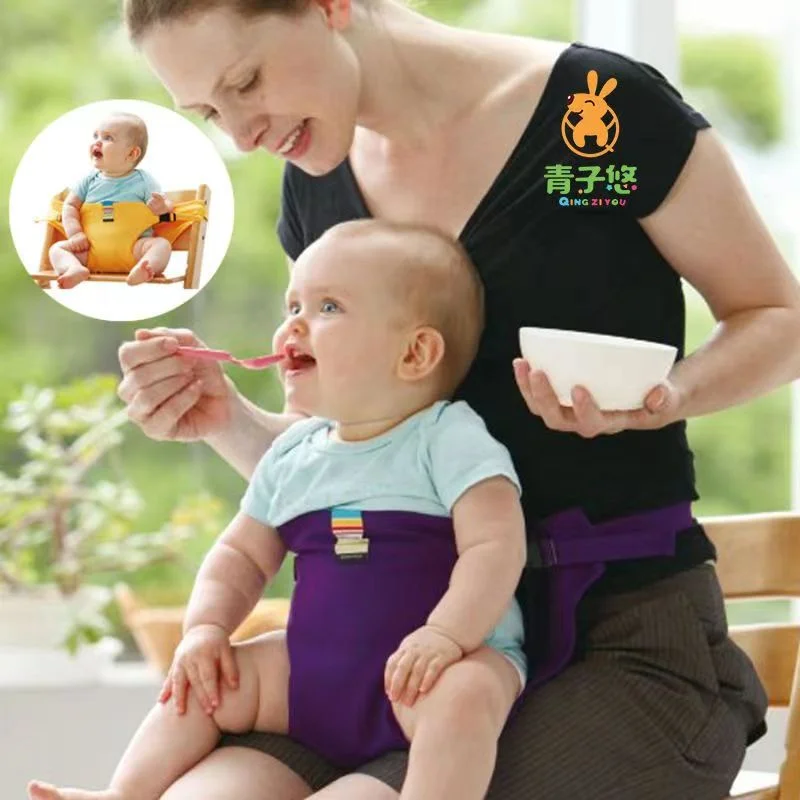 Portable child seat baby dining chair safety belt Soft material