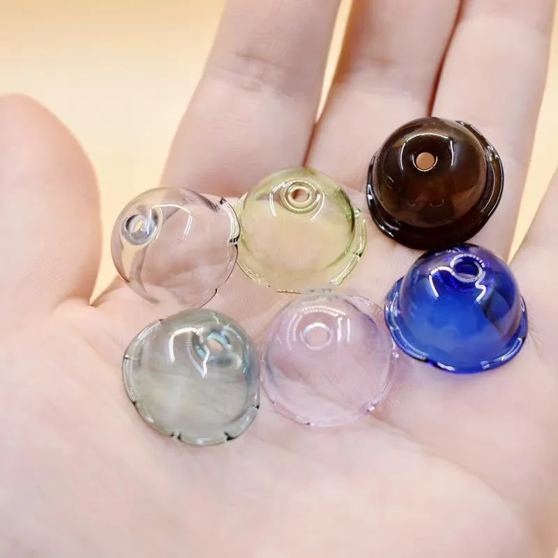 5/8/10/15/20X Japan Wind Bell Wind Chimes Craft Glass Bottle Furin Home Decor DIY Earring Pendant Spa Kitchen Office accessory