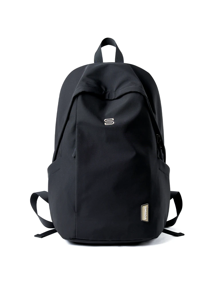 Schoolbag Boys Middle School Students Backpack Commuter Computer Backpack Large Capacity Men's Casual Short-Distance Travel Bag
