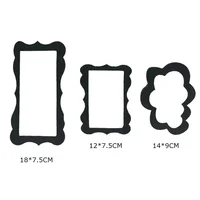 Felt Frame Newborn Baby Growth Milestone Blanket Photography Props Frame Photo Frame Accessories 3