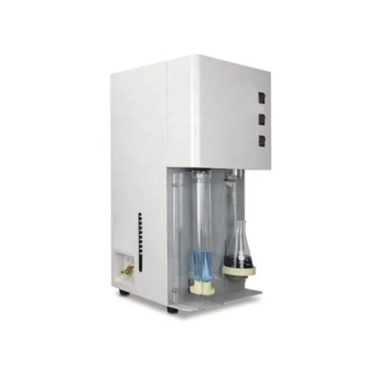 

China Kjeldahl Nitrogen Distillation System+digestion Furnace Semi-automatic Kjeldahl Nitrogen Analyzer