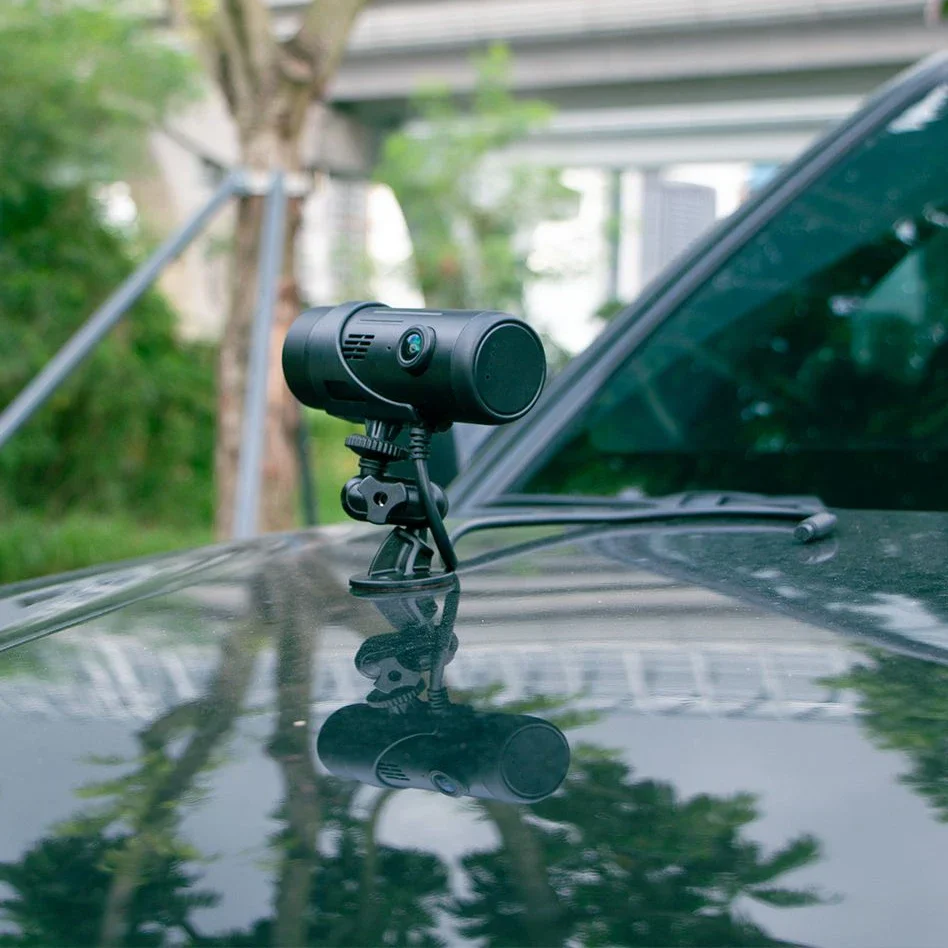 핫세일 포어코어 HX-1680 듀얼 렌즈 4G LTE 블랙박스 AI ADAS DMS SOS 카메라 차량용 및 오토바이용 비디오 레코더