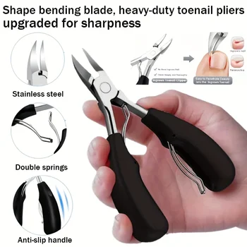 Heavy Duty Toenail Pliers for Ingrown & Thick Toenails - Tools 3