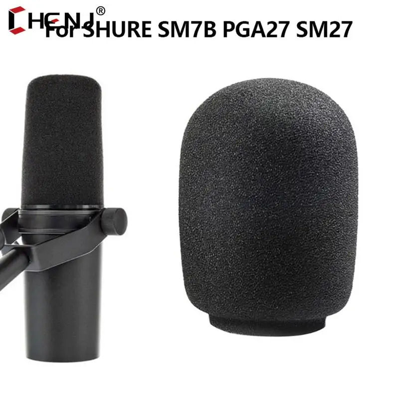 Microfono In Schiuma Parabrezza Per Microfoni A Condensatore Sm7B Pga27 Sm27-Come Filtro Pop Per I Microfoni