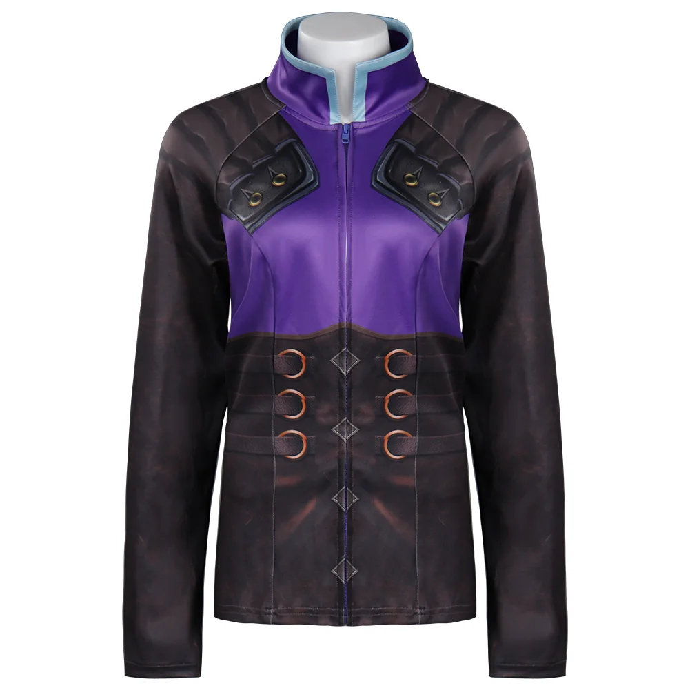 Game Arcane LOL Caitlyn Kiramman Cosplay Costume Full Set Uniform