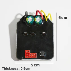 Advanced 2025 Angle Grinder Controller Board - High Stability & Dual Capacitor Design (1Pc)