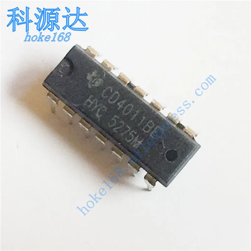 

10pcs/lot CD4011BE DIP-14 CD4011B In Stock