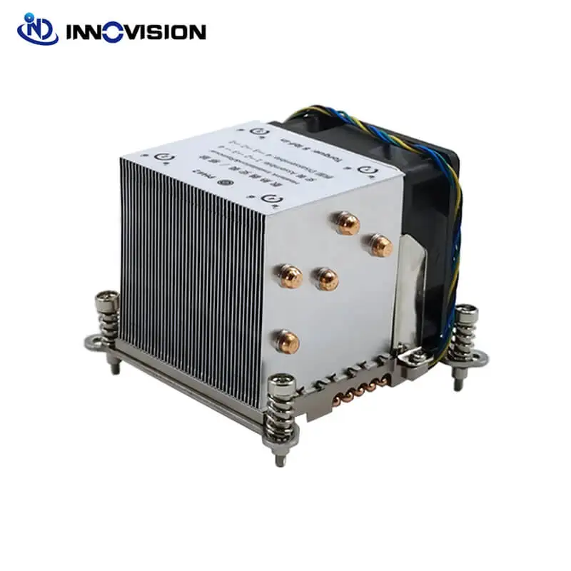 Ativo Embutido Cpu Cooler 5heatpipes Servidor 2u até Tdp até 165w Venda de Fábrica Lga1700 2u - Imagem 5