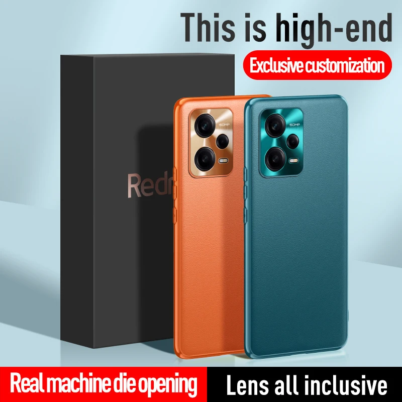 

TPU Protection Phone Case Coque Shockproof Back Cover For XIAOMI Redmi Note 12 Pro Plus K50i 4G 5G Leather Case Phone Shell