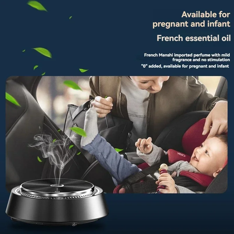 Popular Car Spray Aroma Diffuser, Car Aluminum Alloy Aerosol Diffuser, Intelligent Aromatherapy