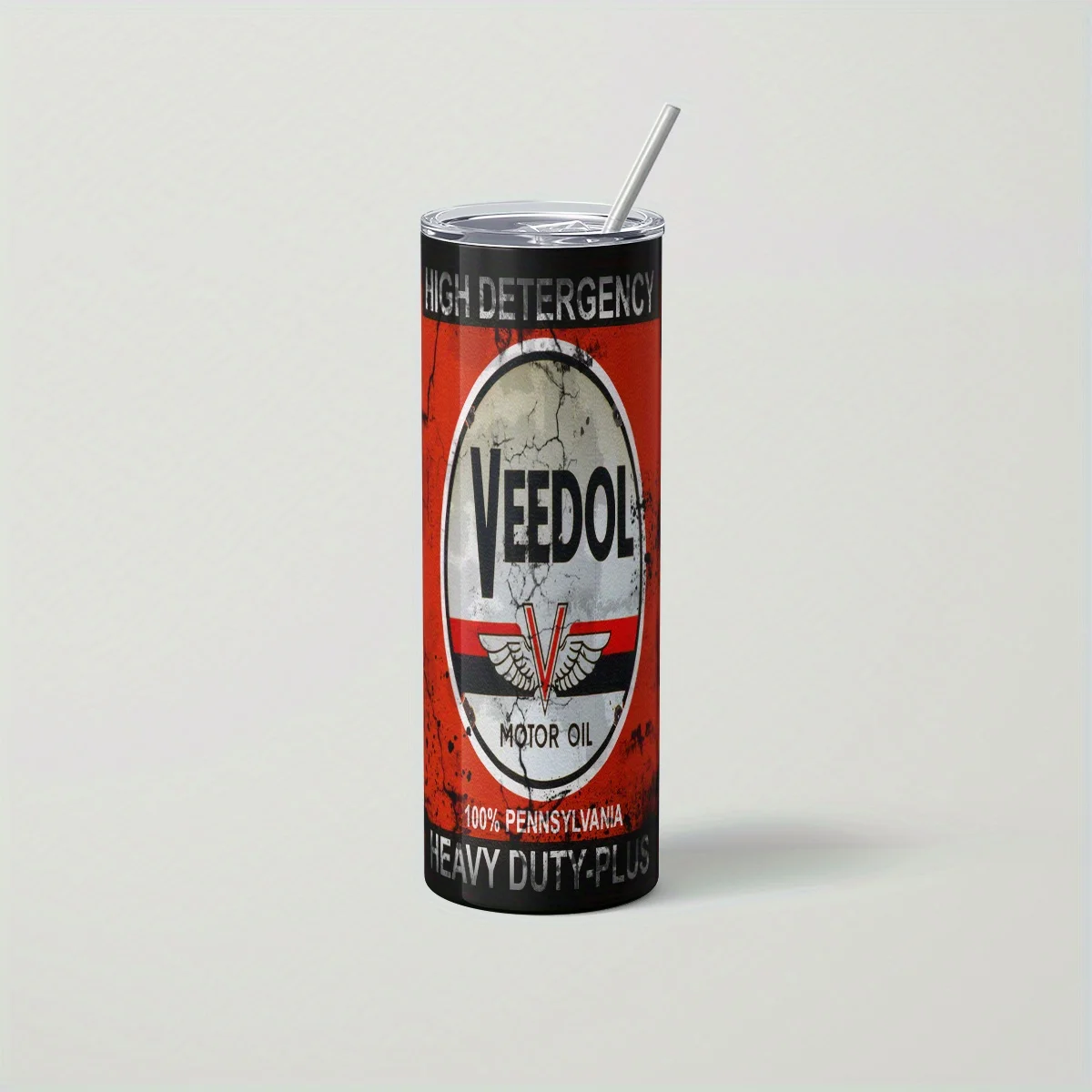 20-Unzen-Becher: Texaco-, Valvoline- und Pennzoil-Motoröldesigns