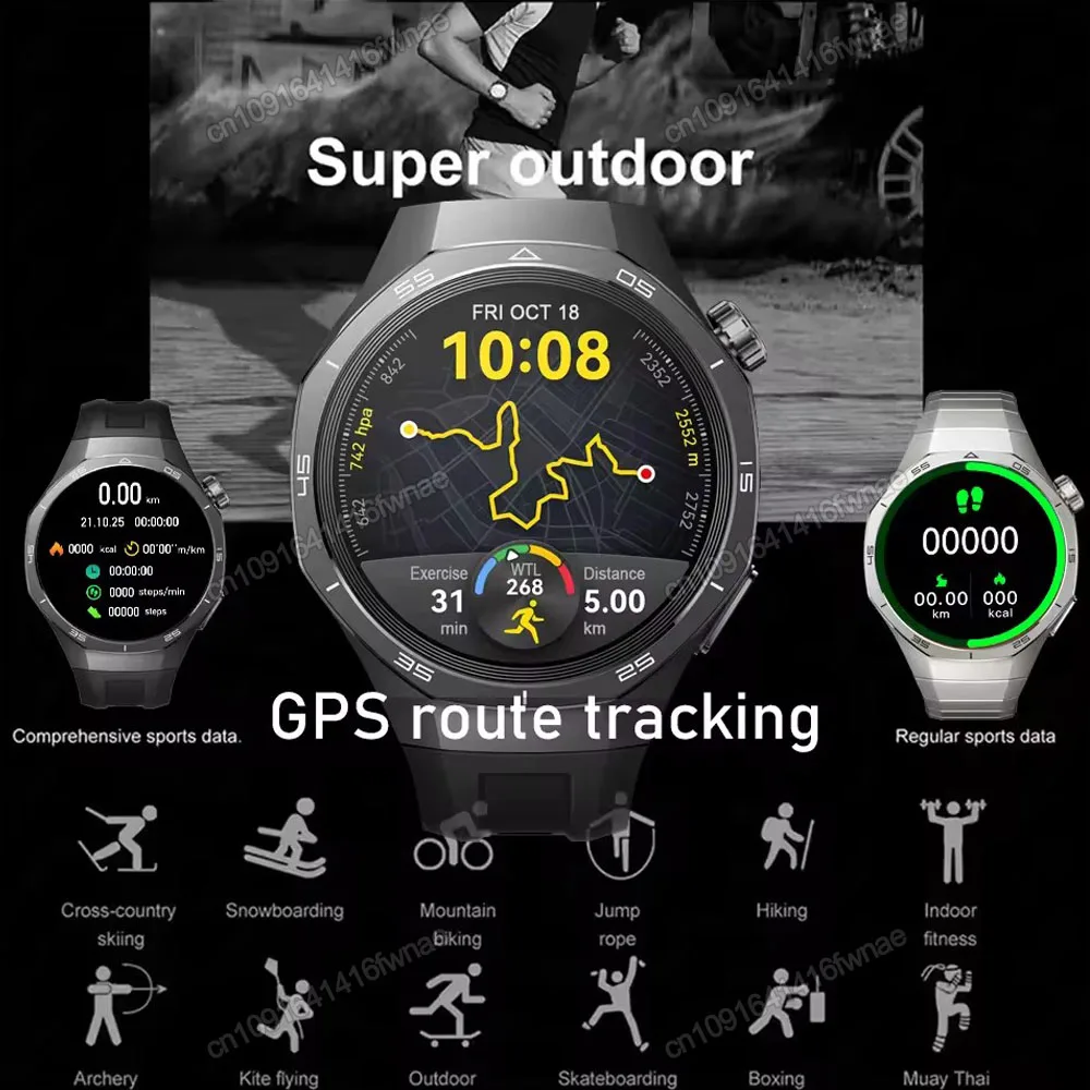 2026 New Men's Smart Watch HD Display Health Tracking Bluetooth Calling Voice Assistant Sports Smartwatch IP68 Waterproof Ma27 5