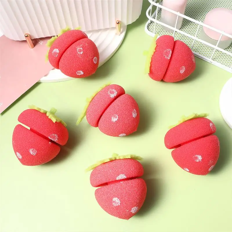 24pcs 6/10/12/ Hair Styling Curler Sponge Hair Rollers Balls Sleeping Curlers DIY Flexible Styling Tools
