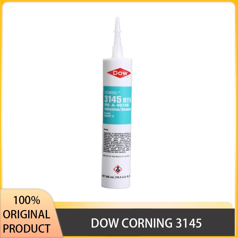 

DOW CORNING 3145 Transparent, Gray RTV Sealant 305ML High and Low Temperature Resistance American Original Product