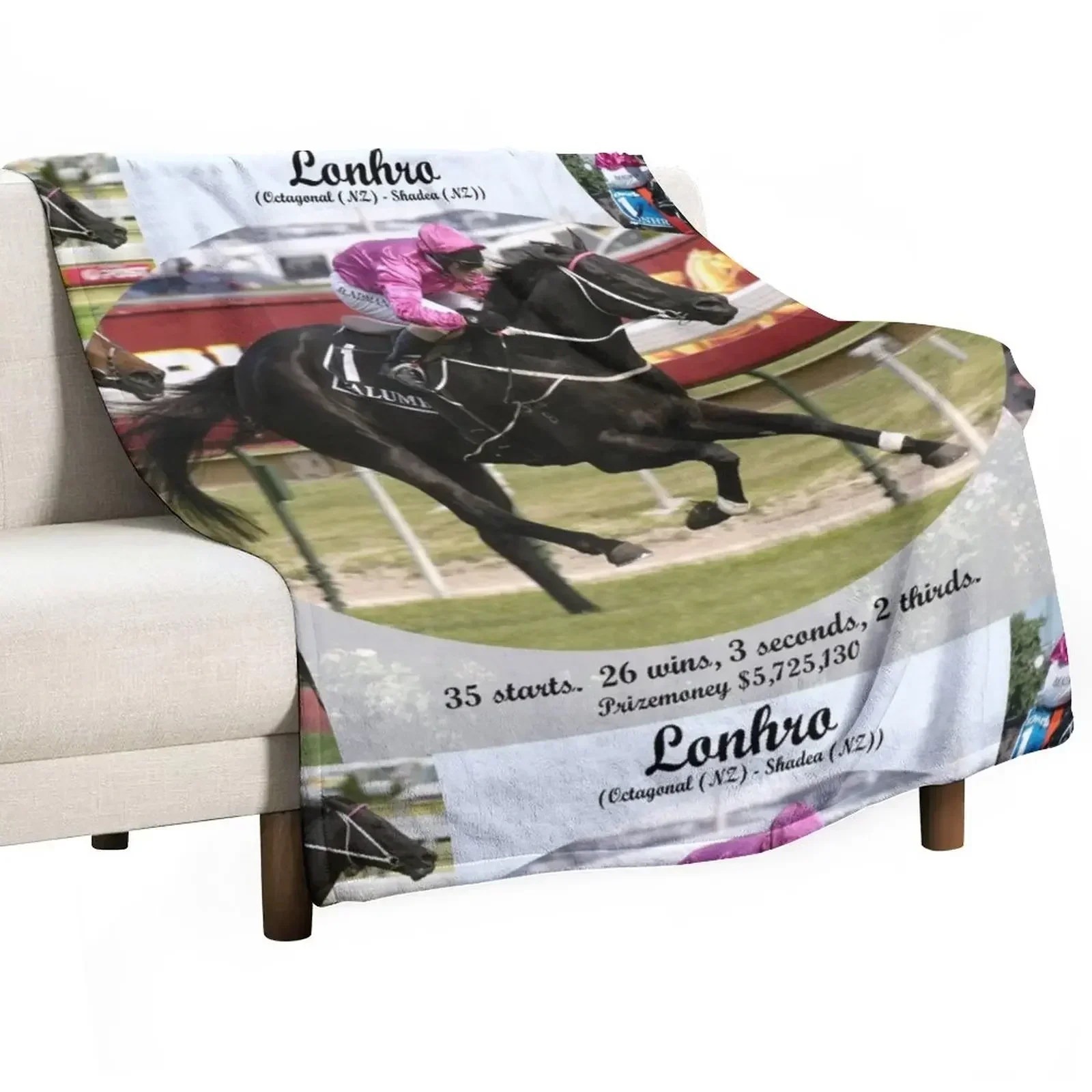

Lonhro career tribute Throw Blanket Single Comforter Plaid warm for winter Blankets