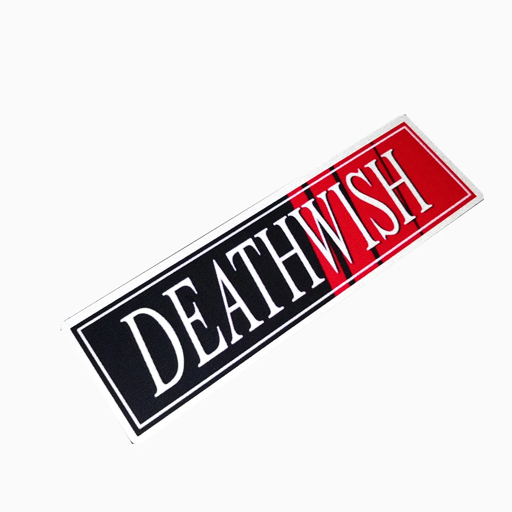 Car Motorcycle Sticker for Jdm Death Wish Modification Accessories  Automotive Japan Style Pvc Reflective Effect 20cm
