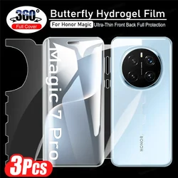 3PCS Butterfly Hydrogel Full Cover Soft Screen Protector Film - 3PCS (For Honor 200)