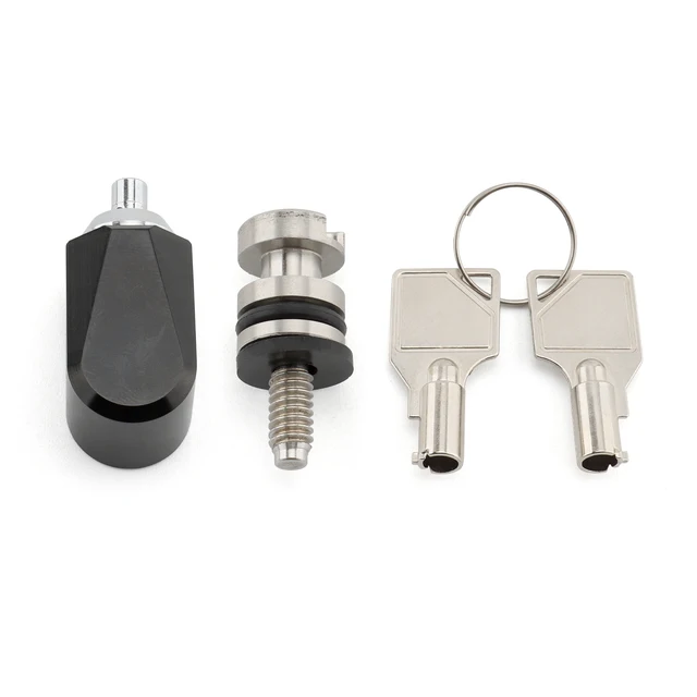 Knurled Seat Bolts Harley Motorcycle Seat Bolt Seat Lock Anti