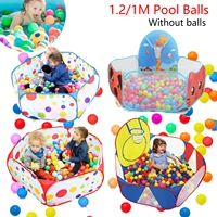 Baby Ball Pool Children's Play Tent Cartoon Ball Pit Portable Folding Outdoor Indoor Ball Pit Toys for Kids Infant Toddler Gift 1