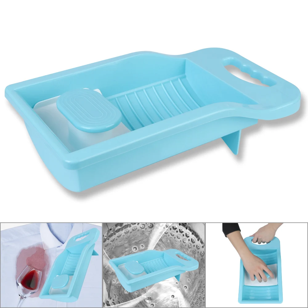 For Baby Clothes Underwear Socks Washing Tool Antislip Bathroom Accessories Washing Board Convenient Mini Washboard