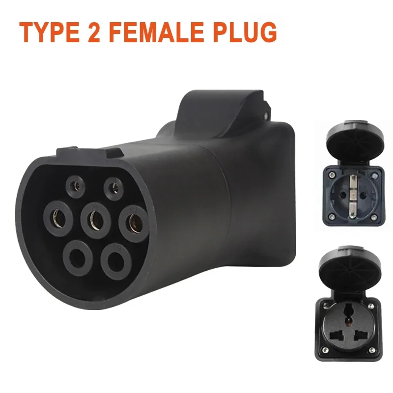 V2L Electric Car Charger Adaptor Socket for BYD Discharge 16A 3.5kW Type 2 ev charger