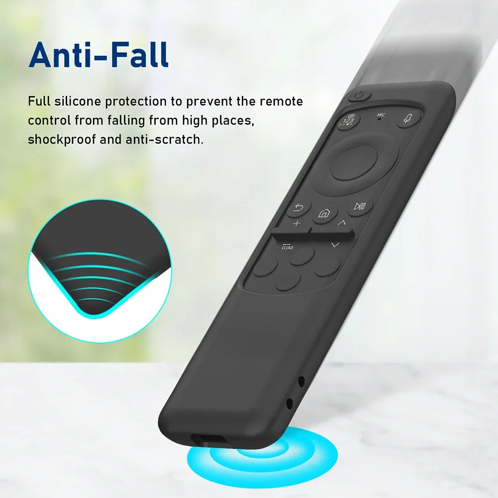 Silicone Remote Case Silicone Remote Sleeve Silicone Remote Cover Silicone Case Protector Remote Controller Cover Protective Cover Silicone Remote Control Cover For Samsung BN59-01432A 01432B